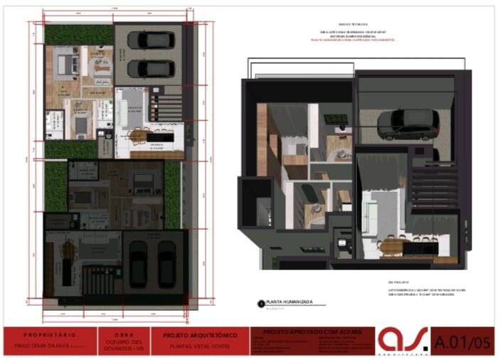 Casa, 3 quartos, 131 m² - Foto 2