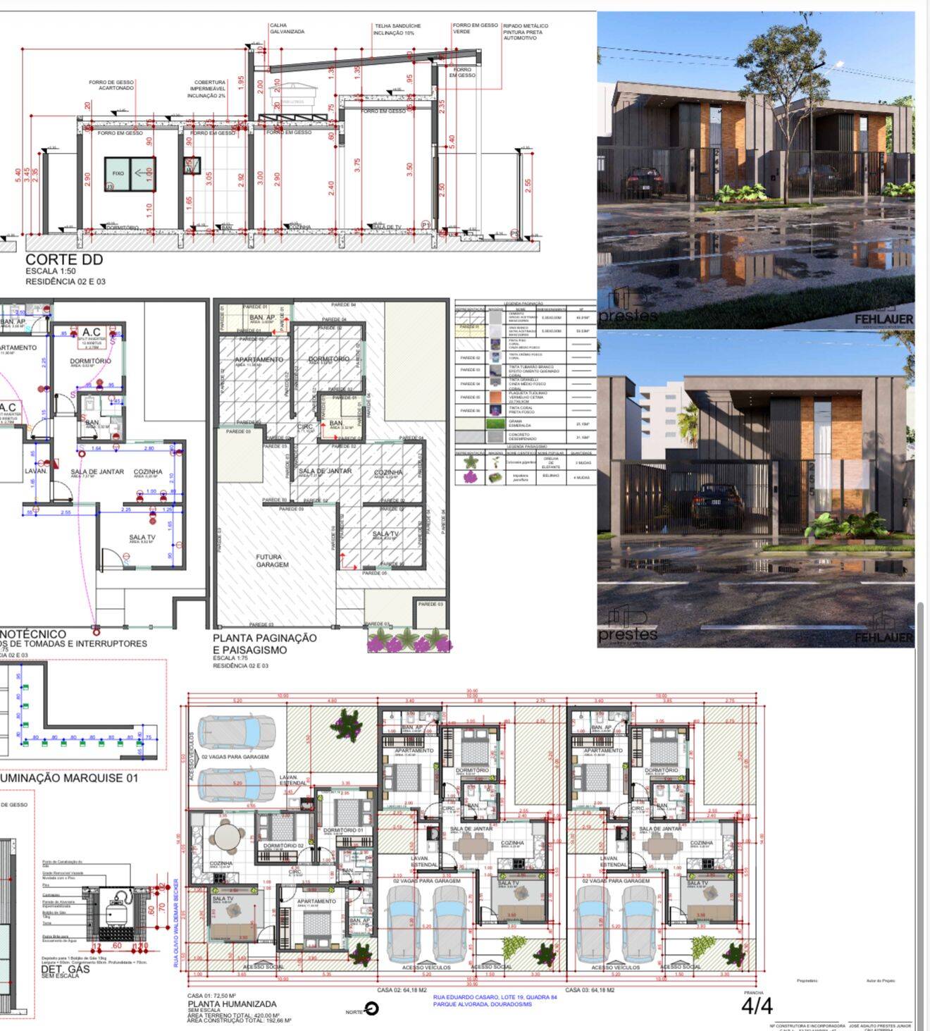 Casa, 3 quartos, 72 m² - Foto 4